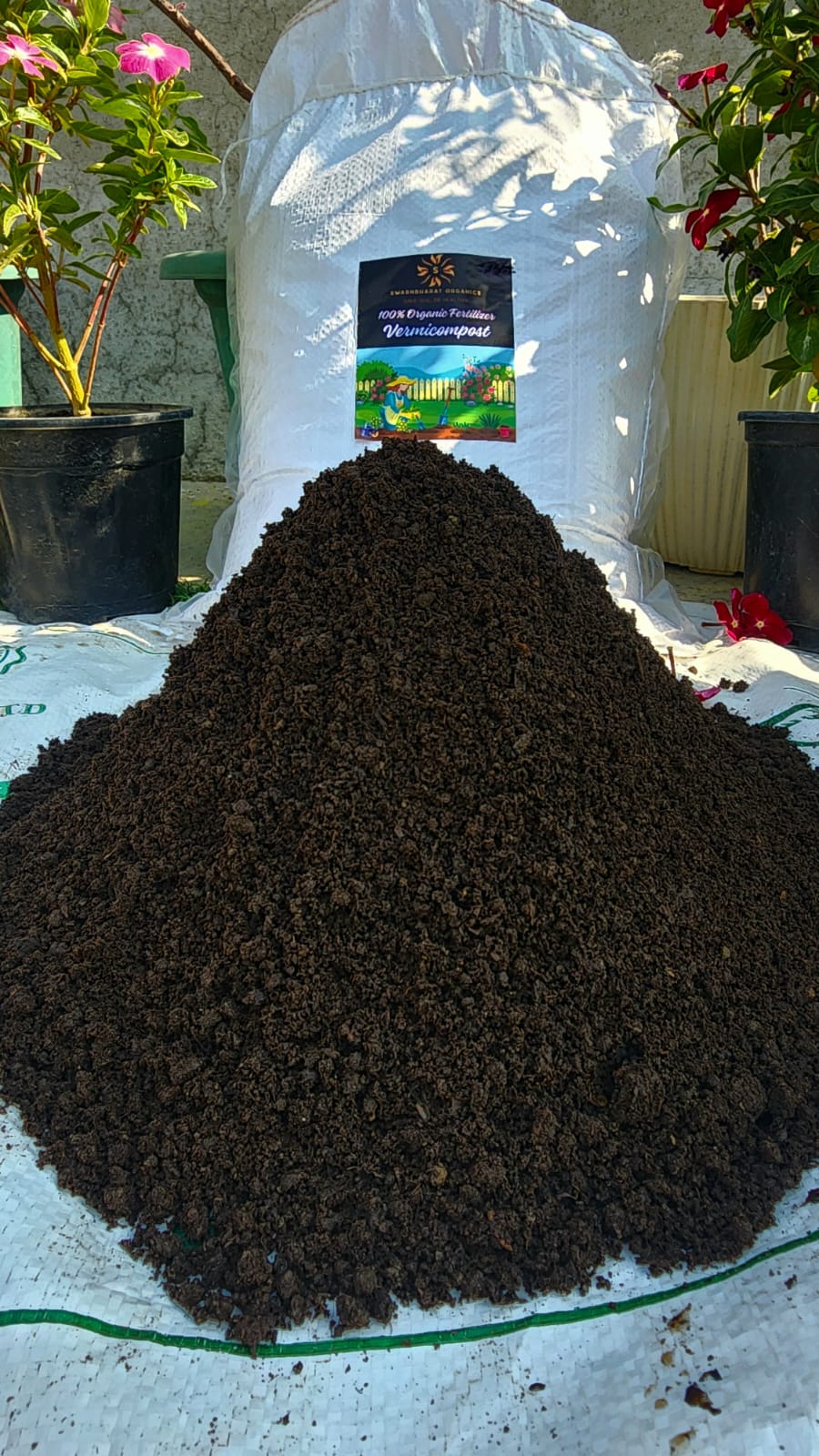 SwarnBharat Organics - Vermicompost For Plants 5Kg - Organic Fertilizer & Manure